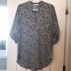 Lush roll tab tunic